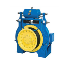 Elevator traction system, Elevator gearless traction machine motor